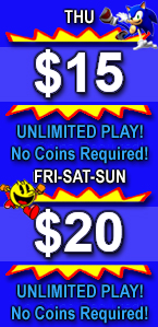 Arcade Near Me, Free Play Pinball Arcade< Fraser MI, Unlimited Play, No Coins Required