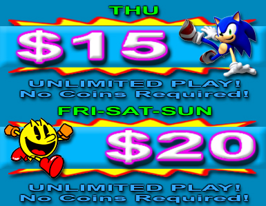 Unlimited Play Wristbands