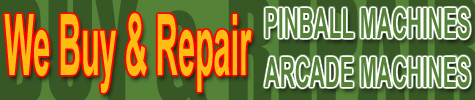 We also buy and repair pinball and arcade machines, Free Play Pinball Arcade, Fraser Michigan